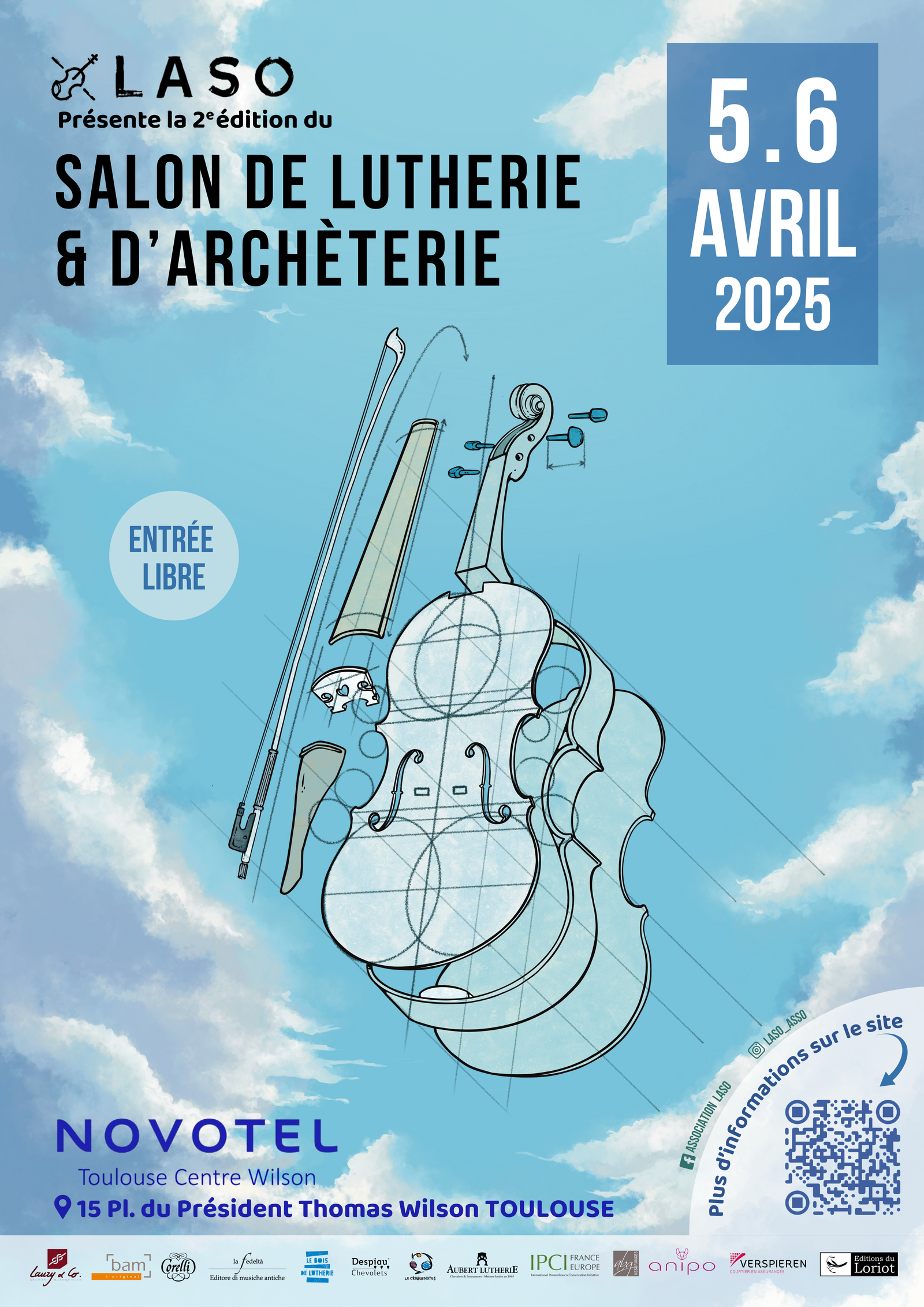 Salon du violon a Toulouse 4 et 5 avril